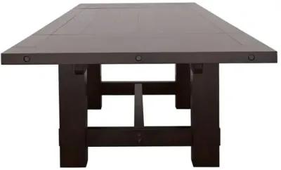 Calandra - Extension Leaf Dining Table - Vintage Java