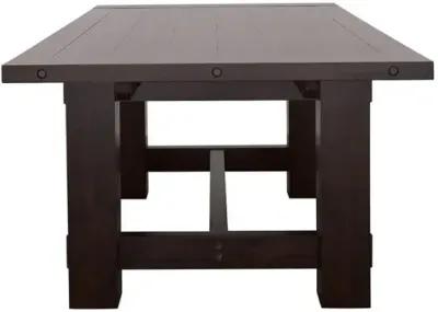 Calandra - Extension Leaf Dining Table - Vintage Java