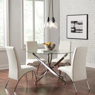 Bishop - Upholstered Dining Side Chair (Set of 2) - White