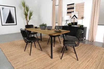 Maverick - Solid Wood Dining Table - Natural Mango