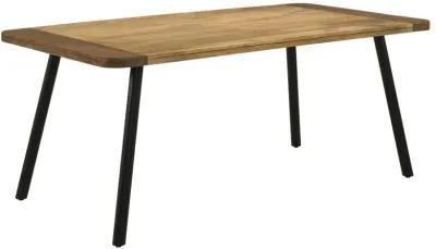 Maverick - Solid Wood Dining Table - Natural Mango