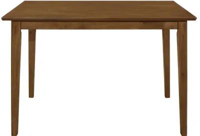 Robles - 5 Piece Rectangular Dining Table Set - Chestnut