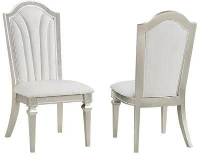 Evangeline - Wood Dining Side Chair (Set of 2) - Silver Oak