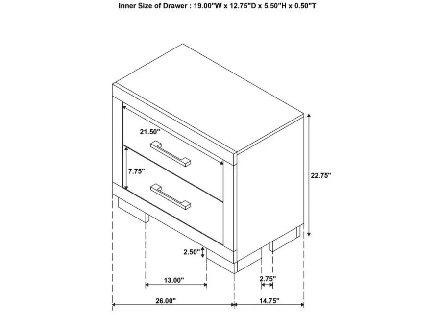 Jessica - Bedroom Set With LED