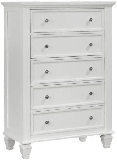 Sandy Beach - 5-drawer Chest