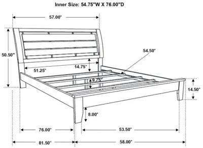 Serenity - Panel Bed