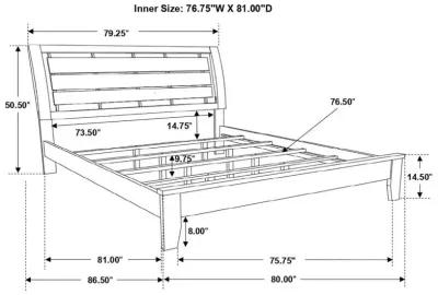 Serenity - Panel Bed