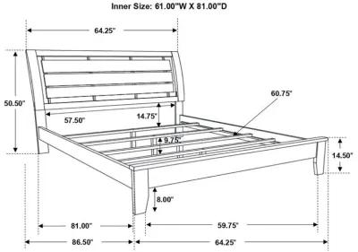 Serenity - Panel Bed