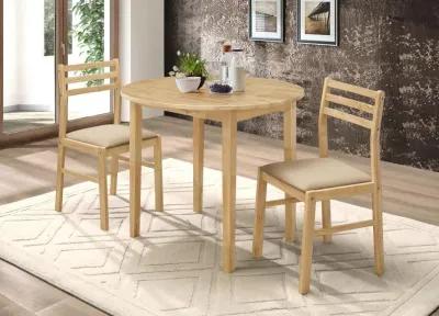 Bucknell - 3-piece Dining Set with Drop Leaf