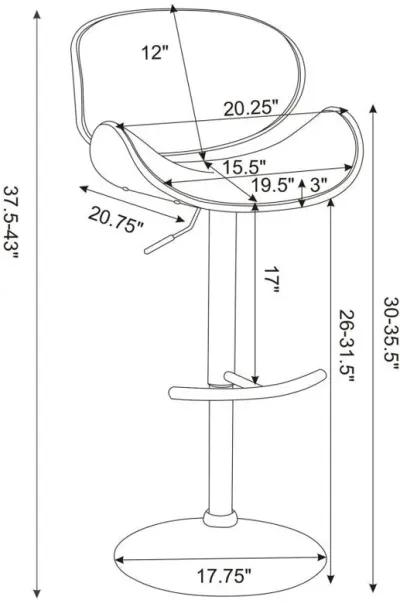 Harris - Adjustable Bar Stool