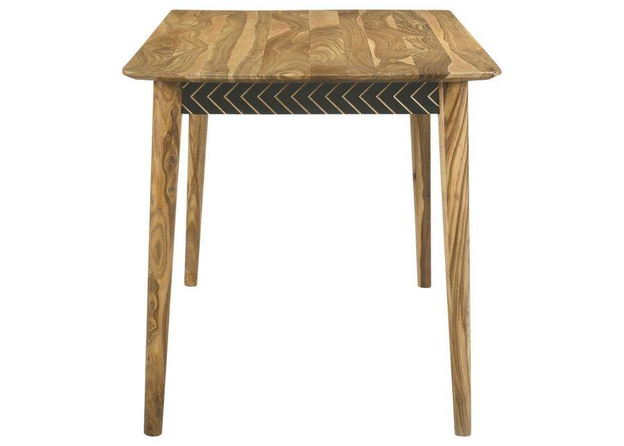 Partridge - Rectangular Counter Height Table - Natural Sheesham