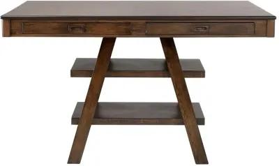 Dewey - Rectangular Counter Height Dining Table - Walnut