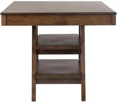 Dewey - Rectangular Counter Height Dining Table - Walnut