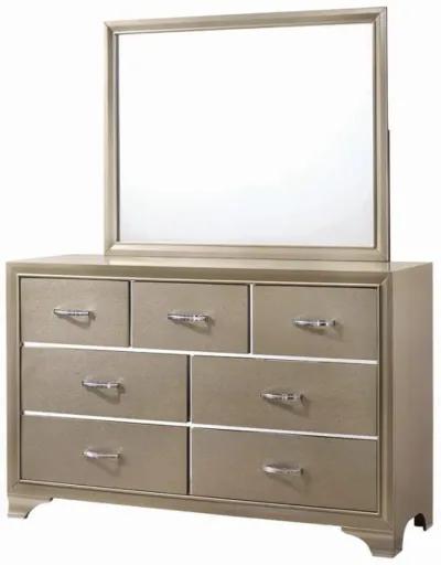 Beaumont - 7-Drawer Dresser - Champagne