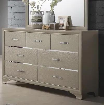 Beaumont - 7-Drawer Dresser - Champagne