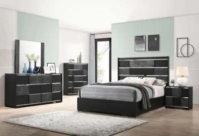 Blacktoft - 5-Drawer Bedroom Chest - Black