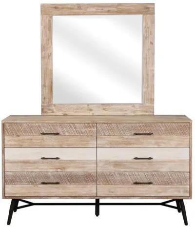 Marlow - 6-Drawer Dresser - Rough Sawn Multi