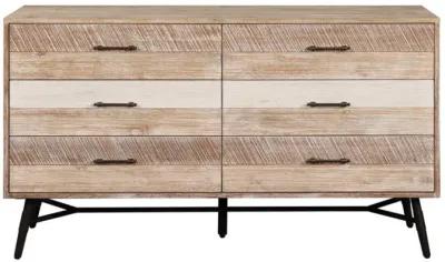 Marlow - 6-Drawer Dresser - Rough Sawn Multi