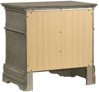 Manchester - 3-Drawer Nightstand - Wheat Brown