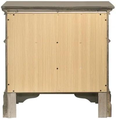 Manchester - 3-Drawer Nightstand - Wheat Brown