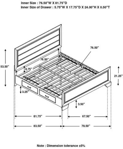 Kauffman - Storage Bed