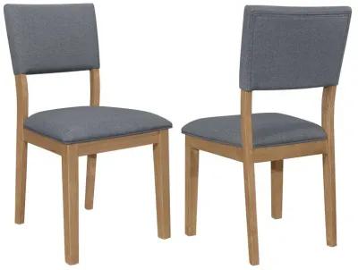 Sharon - Fabric Upholstered Dining Side Chair (Set of 2) - Brown