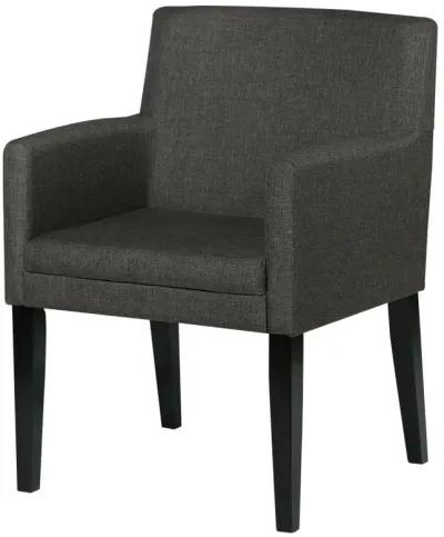 Catherine - Upholstered Dining Arm Chair (Set of 2) - Gray