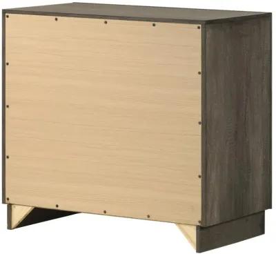 Janine - 2-Drawer Nightstand - Gray