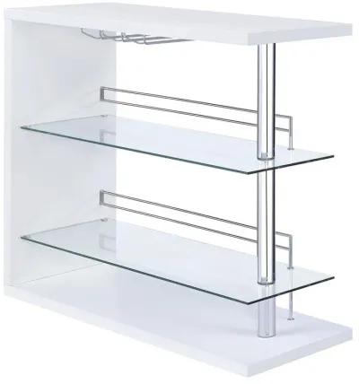 Prescott - Rectangular 2-Shelf Bar Unit