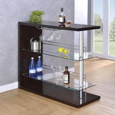 Prescott - Rectangular 2-Shelf Bar Unit