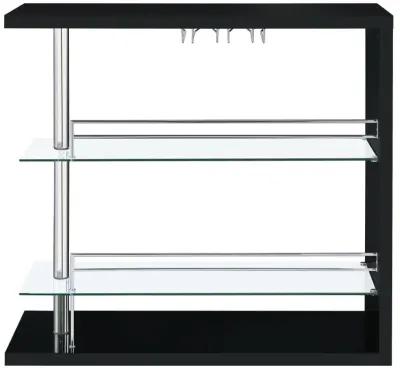 Prescott - Rectangular 2-Shelf Bar Unit