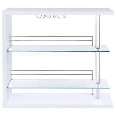 Prescott - Rectangular 2-Shelf Bar Unit