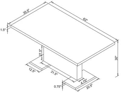 Anges - Dining Table Set