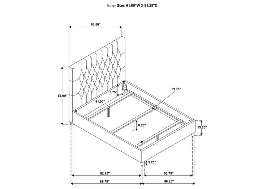 Chloe - Tufted Upholstered Bed