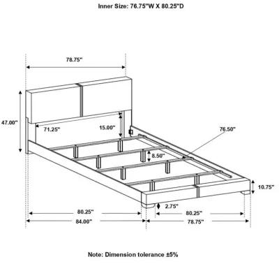 Conner - Upholstered Panel Bed