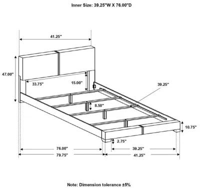 Conner - Upholstered Panel Bed