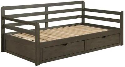 Sorrento - 2-Drawer Twin Daybed With Extension Trundle - Gray