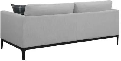 Apperson - Upholstered Track Arm Sofa - Light Gray