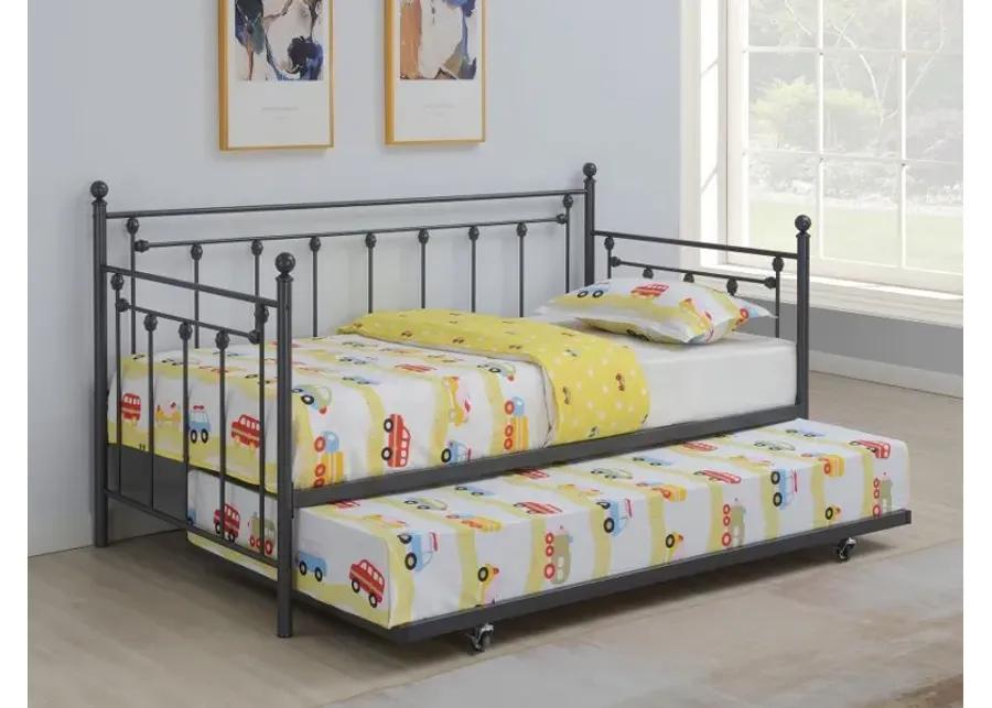 Nocus - Metal Day Bed With Trundle