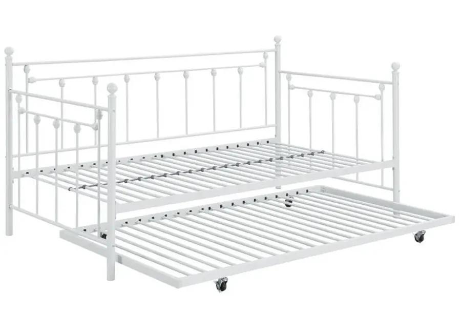 Nocus - Metal Day Bed With Trundle