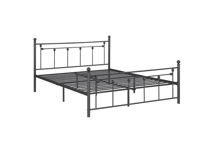 Canon - Metal Slatted Headboard Platform Bed