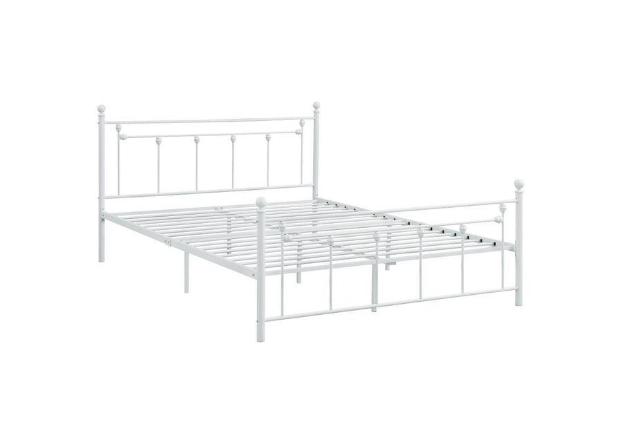 Canon - Metal Slatted Headboard Platform Bed