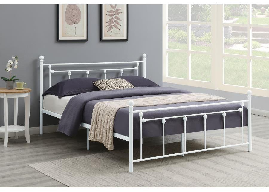 Canon - Metal Slatted Headboard Platform Bed