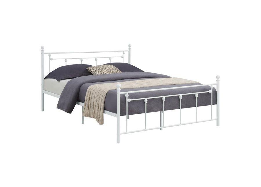 Canon - Metal Slatted Headboard Platform Bed