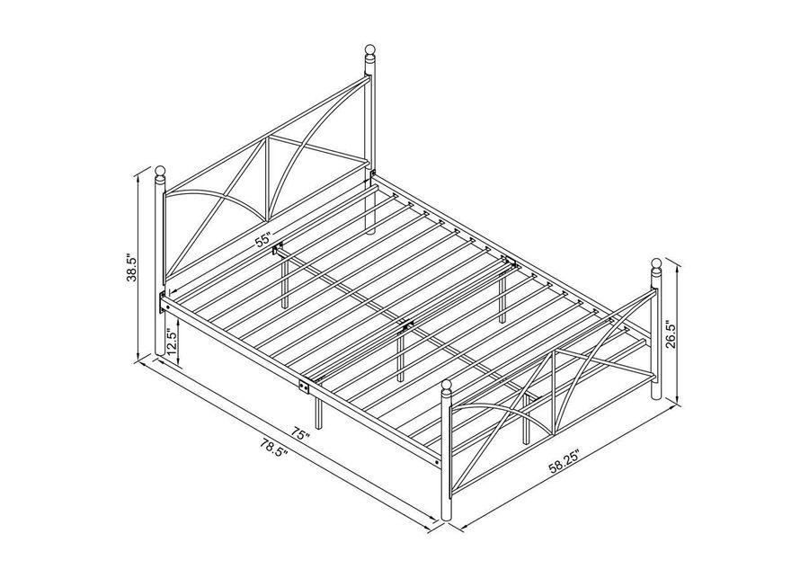 Hart - Metal Platform Bed