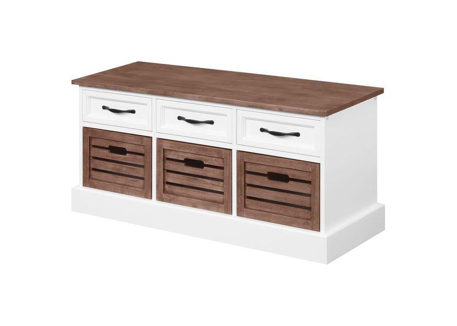 Alma - 3-drawer Storage Bench