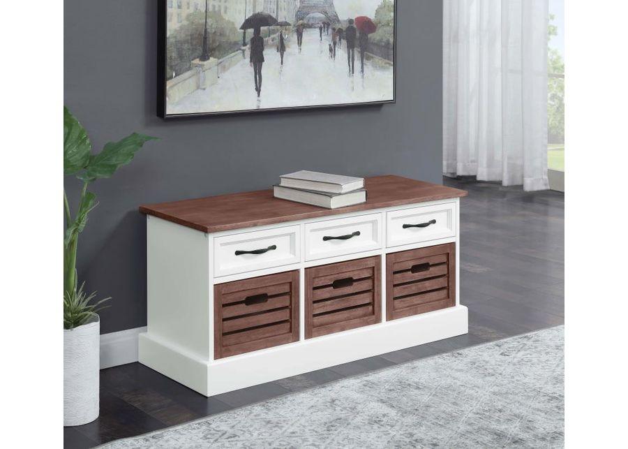 Alma - 3-drawer Storage Bench