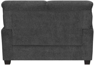 Clemintine - Upholstered Loveseat with Nailhead Trim