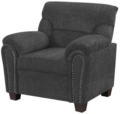 Clemintine - Upholstered Chair with Nailhead Trim