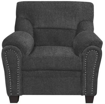 Clemintine - Upholstered Chair with Nailhead Trim